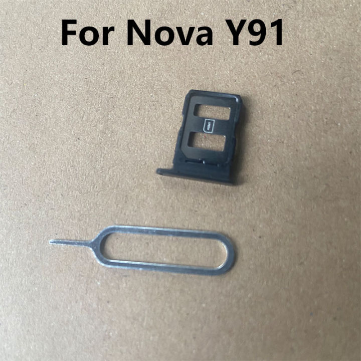 For%20Huawei%20Honor%20Nova%20Y91%20SIM%20Card%20Tray%20Holder%20Slot%20adapter%20and%20Micro%20SD%20Card%20Tray%20Holder%20With%20Free%20Eject%20Pin%20Key%20-%20Image%203
