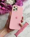 iPhone 13 Pro Max, 13Pro, 13 Luxury High Quality Silicon Back cover-Pink. 