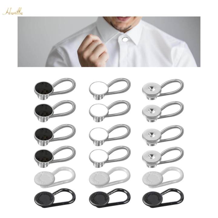 18Pcs%20Elastic%20Collar%20Extenders%20Buttons%20Lengthen%20Extend%20Expansion%20Extension%20Neck%20Extender%20for%20Men%20-%20Image%206
