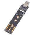 NVME USB Adapter M.2 NVMe to USB 3.1 SSD Adapter 10Gbps USB3.1 Gen 2 RTL9210 Chips For M Key M2 NVMe 2230 2242 2260 2280 M.2 SSD. 