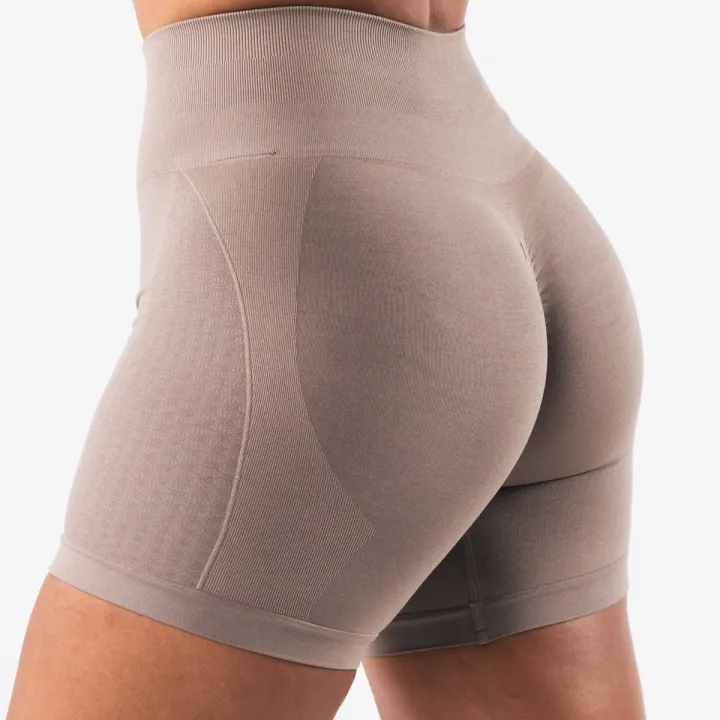 NCLAGEN%20Women's%20Seamless%20Gym%20Yoga%20Shorts%20Jacquard%20Fitness%20Leggings%20Workout%20Squat%20Proof%20High%20Waist%20Sports%20Tights%20Butt%20Scrunch%20-%20Image%204