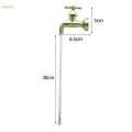 USB Floating Tap Water Fountain Gift Invisible Flowing Spout Watering Can Fountain for Ponds Outdoor. 