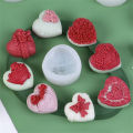 Heart-shaped Chocolate Mousse Cake Silicone Mold DIY Creative Love Pillow Jelly Pudding Baking Mold. 