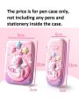 【HOT】 3D Pencil Case EVA Storage Box Lovely Pink Unicorn Cartoon Pen Bag For School Girl Kawaii Stationery Gift Pouch Eraser Holder IN. 