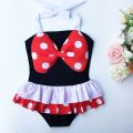 Swimsuit Baby Mickey Children Cute Princess Infant Girl Swimsuit Children Children South Korea Bikini ins. 