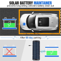 12V 30W Solar Battery Panel Battery Charger Maintainer For Car Motorcycle Tractor Boat RV. 