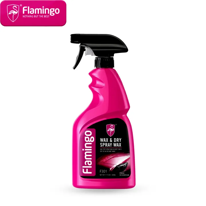preferred caterers — Images High Quality Grahic Flamingo Wax F301 — Dry Spray Wax & Quick Detailer | Daraz.lk