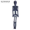 Skull-shaped Toys Skeleton Toy 4pcs Bright Color Lightweight Eco-friendly Halloween Stretchy Decompression Toys for Children Tpr Skull Toys. 