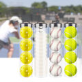 Tennis Ball Can Holder Storage Tin Pickleball Bucket Canister Cylinder ZHANGBEI. 