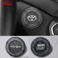 Toyota TRD Car Ignition Switch Ring Engine Start Stop Button Cover for Prius Fortuner Corolla Cross Altis CHR Yaris Ativ Camry Vios Hilux GR. 