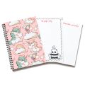 Cute spiral Notebook, best gift for your loving one's, can use for take notes, journaling, gratitude or any writing purpose - Ruled / dotted / blank available. 