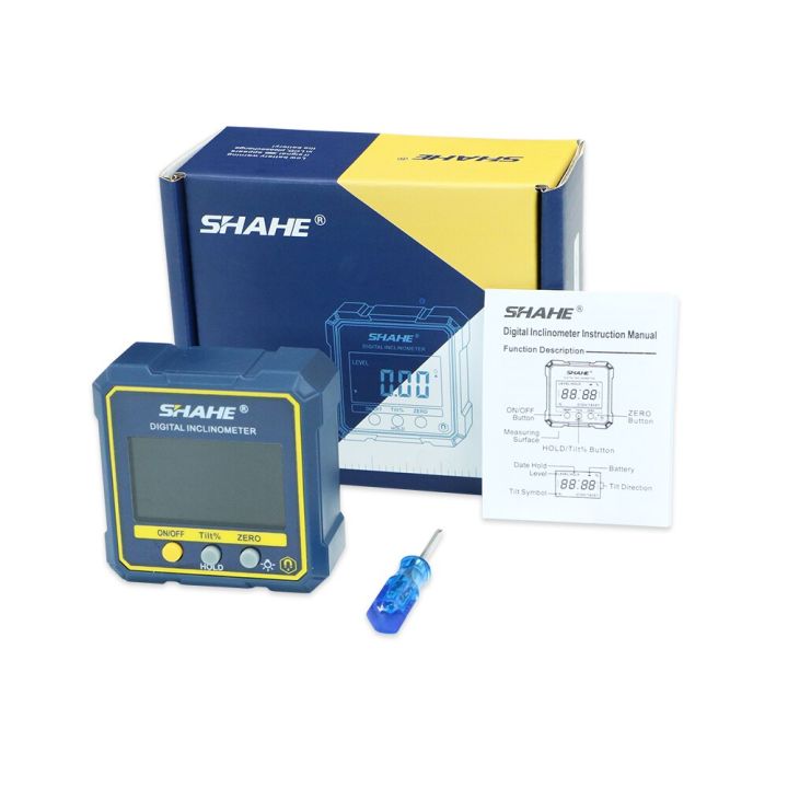 SHAHE%202-in%201%20Magnetic%20Digital%20Level%20And%20Angle%20Finder%20Inclinometer%20Bevel%20Gauge%20With%20Hold%20Function%20Backlight%20And%20Magnetic%20Base%20-%20Image%206