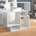 Modern Floor Shelf Open Storage EntryWay Shelf Hall shelfing New Design Waterproof Thick mahogany Wood Home Decor Table Shelf | Micro Decor. 