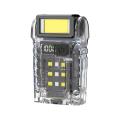 Flashlight Portable Mini LED Flashlight USB Rechargeable Battery Display Magnetic Working Light Fishing Torch. 