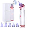Electric Blackhead Remover Vacuum Suction Kit USB Rechargeable Portable Face Deep Nose Acne Pore Cleaner Pimple Eraser Multifunctional Skin Care Beauty Device TBS. 