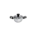 Innovex Stainless Steel Casserole with Glass Lid - ICR001. 