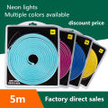 5m Led Strip 12V Waterproof  120Led/m Ribbon Led Neon Light  Led Tape Light. 