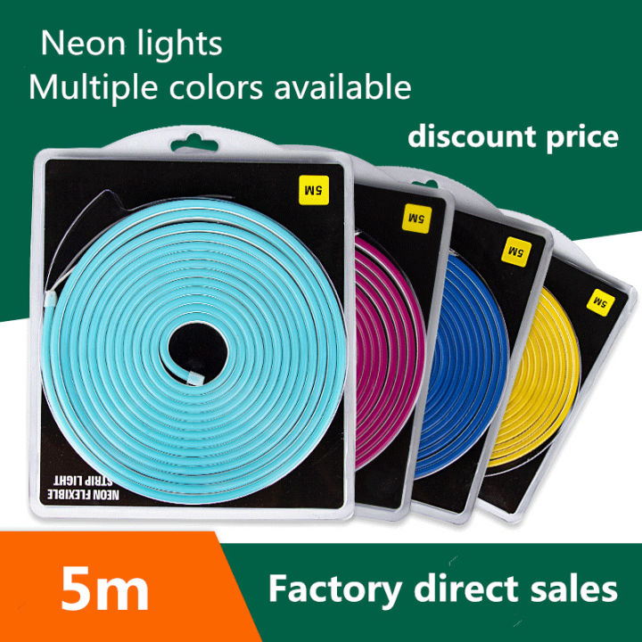 5m Led Strip 12V Waterproof  120Led/m Ribbon Led Neon Light  Led Tape Light