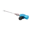 2x Motorcycle Hydraulic Clutch Master Cylinder Rod Brake Pump M10X1.25mm Aluminum Black & Blue. 