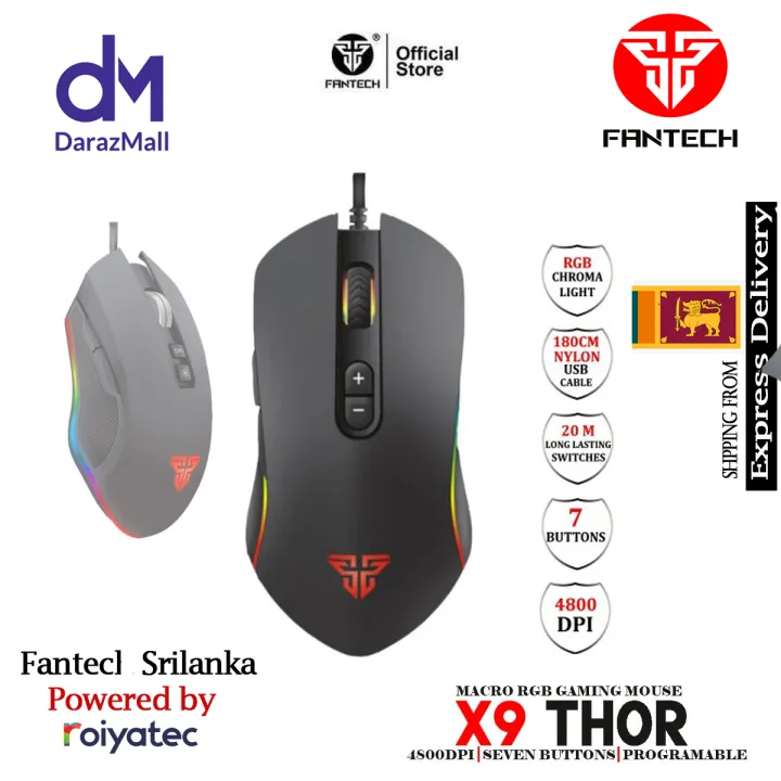 Fantech X9 Thor Gaming Mouse