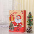 Paper Biscuit Christmas Supplies Bag Santa Claus Christmas Gift Bags Party Supplies Candy Bag. 