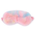 Tie dye gradient Plush sleeping Eye-catching Plush Eye patch Cute shading eye for Travel Rest Sleep Relaxation Insomnia relief. 