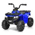 HONEY JOY Kids Electric 4-Wheeler ATV Quad, Powerful Rear Wheel, Motorized Off-Road Vehicle w/Real Engine Sound, 2 Speeds, 6V Battery Powered Ride on Toy Car for Girl & Boy INeedz MT1050. 