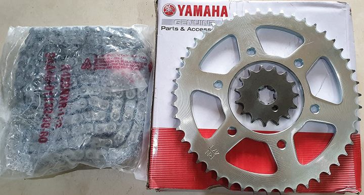 Genuine Yamaha R15 Chain Sprocket Set - Part No B9EWE6606000