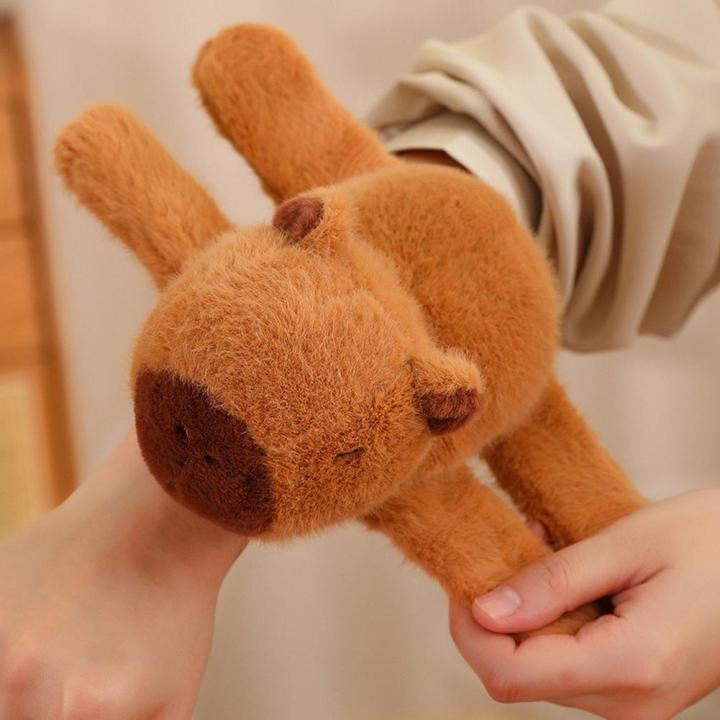 KO%20Capybara%20Plush%20Wrist%20Bracelet%20For%20Kids%20Snap%20Ring%20Capybara%20Cartoon%20Cute%20Plush%20Toy%20Christmas%20Gifts%20For%20Girls%20Boys%20-%20Image%207