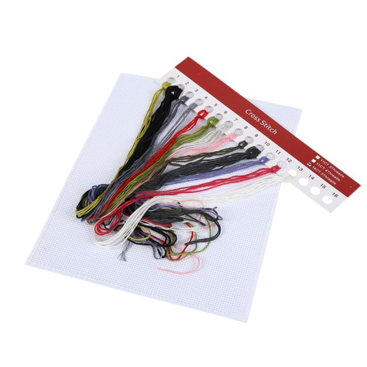 New%20Releases%20Cross%20Stitch%20Kits%20Patterns%20Embroidery%20Kit%20-%20Flowers%20Puppy%2014CT%2017%C3%9721cm%20-%20Image%203