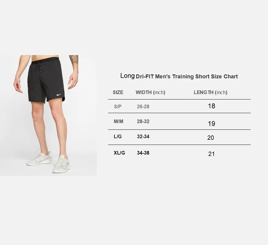 Nike dri fit shorts sizing best sale