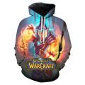 Hot Game Warcraft World Pullovers Spring Autumn Casual Black Hoodies Men Women Loose Clothing Hooded Sweatshirts Tops Coat. 