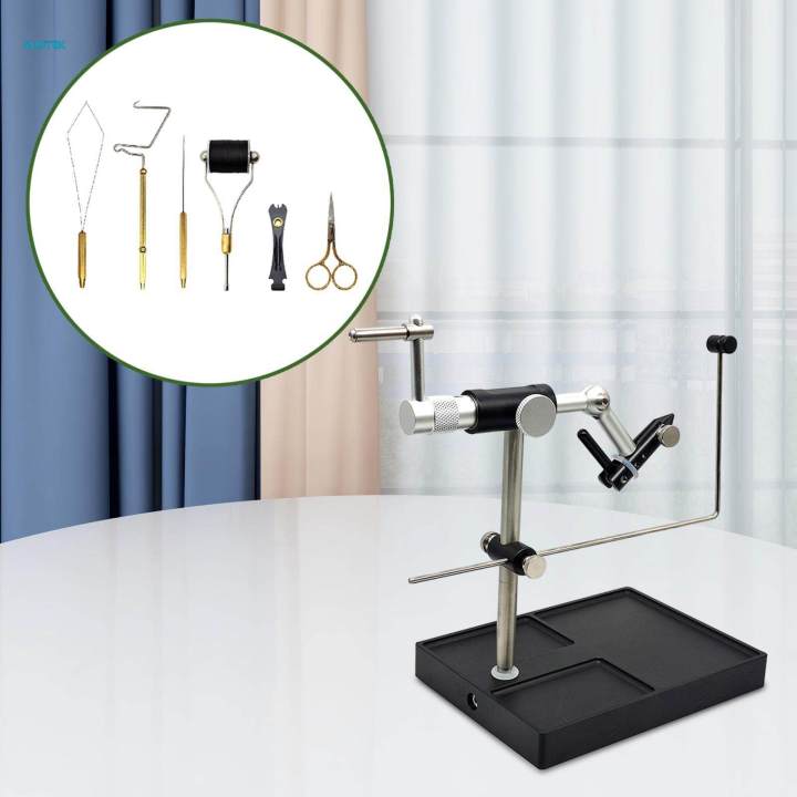 Fly%20Tying%20Set%20Adjustable%20360%20Degree%20Rotary%20Scissors%20Bobbin%20Thread%20Holder%20Flies%20Making%20Tool%20for%20Fly%20-%20Image%206