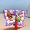 Shell Bag Messenger Bag Gift Seaside Conch Style Commemorative Children's Natural Crafts Mediterranean Stall Night Market. 