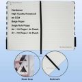 Mikirei Notebook Hardcover A6 A7 Autograph Diary Abstract Marble Shapes Star Design. 