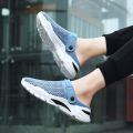 【ZIME】Korean men's shoes half slippers sandals men's beach shoes new fashion shoes men. 