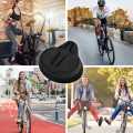 Bike Seat Cushion -Bike Seat Cover for Bicycle Seat and Exercise Bike. 