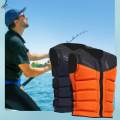 Life Jackets Water Sports Kayak High Buoyancy Flotation Black 4XL. 