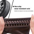 【BestGO】A Pair Silicone Transparent Waterproof Shoe Covers for Men and Women, Reusable Rubber Boot Protectors for Rain and Snow Days, Durable,Water Resistant,Non slip. 
