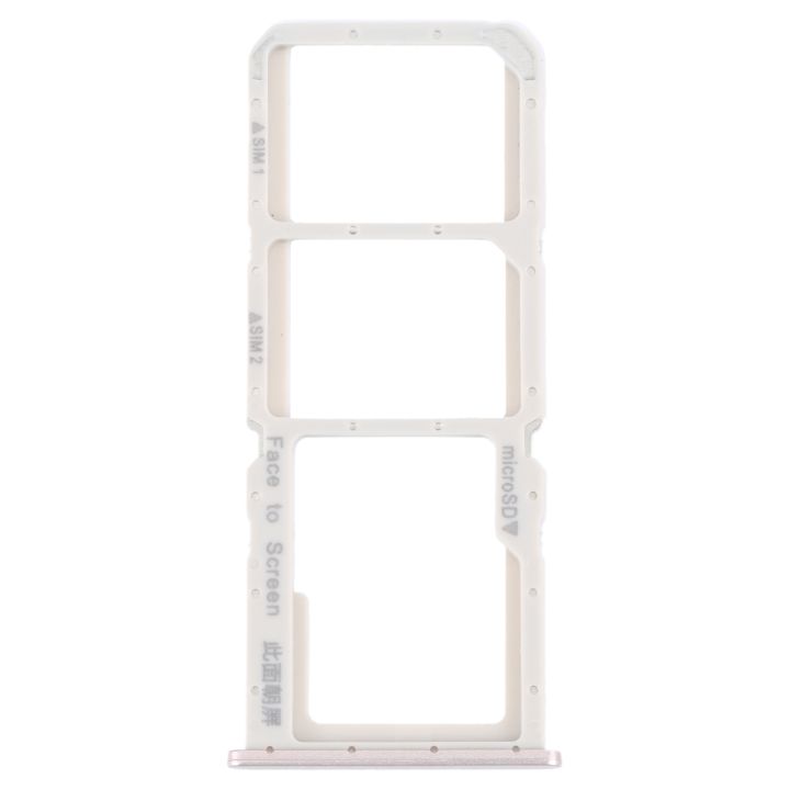 For OPPO A73 4G / F17 / A93 4G / A73 5G SIM Card Tray + SIM Card Tray + Micro SD Card Tray