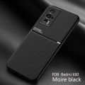 Lenuo Case For Xiaomi Redmi K60 Casing Anti-fall Soft Non-slip Silicone Grain Back Cover. 