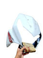 Honda Dio Front Nose White with Red Sticker/ Honda Dio Head Light Cowling White with Red Sticker/ Dio Cowling White with Red Sticker. 