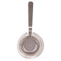 Cocktail Strainer Stainless Steel Bar Strainer Fits All Shakers High Quality Bar Accessories Silver. 