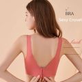 Ice Silk Bras Croset Women Seamless Thin Underwear Beauty Back Lingerie Big Size M-6XL Sports Bralette Soutien Gorges. 