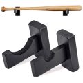 Baseball Bat Display Wall Mount,Bat Holders for Wall Solid with Felt Liner and Hidden Screws Bat Wall Mount. 