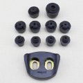 11Pcs Car Door Dampers Buffer Pad Bump Stop Shock Rubber for Mitsubishi Pajero Montero V31 V32 V33 V43 V45 V73 V77. 