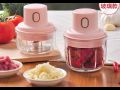 Intelligent Electric Garlic Machine Garlic Cutter with Multifunctional Fruit Vegetable Food Chopper iegm. 