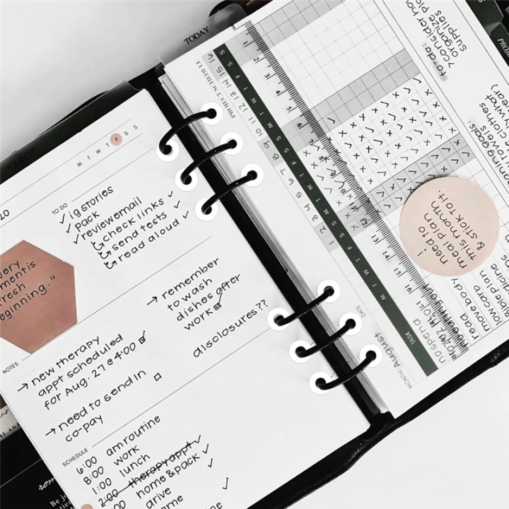 Binder%20Hole%20Protectors%202500%20Pcs-1/4"%20Diameter%20Hole%20Reinforcement%20Stickers,%20Self-Adhesive%20Paper%20Hole%20Reinforcements%20-%20Image%207