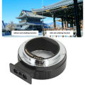 Camera Lens Adapter Ring Aperture Adjustment Anti Shake Technology Automatic Lens Adapter for Shooting. 