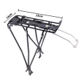 Bicycle Racks Aluminum Alloy Bike Carrier Rear Luggage Rack Shelf Bracket Cycling Rack Carrier Panniers Bicycle Accessories Parts. 